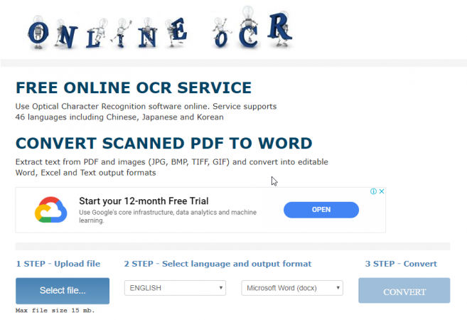 convert scanned pdf to word